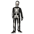 Miniatyrbild 5 av 6: Glow-in-the-Dark Skelettdräkt för Pojkar, Halloweenkostym för Barn L