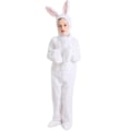 Pikkukuva 3 / 8: Lasten Bunny Onesie - Kanin Pyjamat Tytöille, Piirretty Yksikokoinen Halloween Cosplay Puku 120