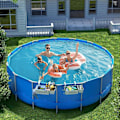 Miniatyrbild 5 av 7: Förvaringskorg vid poolen, pooltillbehör