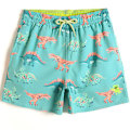 Miniatyrbillede 1 af 6: Dreng Hawaii Badebukser Drenge Badetøj Badetøj Drenge Bade Shorts Badetøj Green M