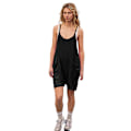 Miniatyrbilde 5 av 7: Sommerkjole for kvinner, avslappet, uten ermer, løs jumpsuit black S