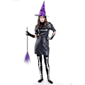 Miniatyrbilde 3 av 7: Halloween-Hodeskaller Hansker Strømper For Fest Cosplay Kostyme Gløder I Mørket Ordinary skeleton gloves+socks