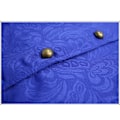 Pikkukuva 5 / 7: Paisley-liivit miehille, viktoriaaninen steampunk-goottilainen puku blue M