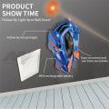 Pikkukuva 3 / 5: RC-seinäkiipeilyauto Infrapunastä Stunt-ajoneuvo, Kaukosäädöllä Varustettu Laser-kilpa-auto Blue
