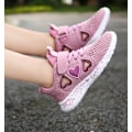 Miniatyrbillede 3 af 9: Piger Casual Sko Let Mesh Sneakers Børn Sommer Sportssko purple 38