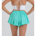 Miniatyrbilde 4 av 5: Jente Athletic Shorts - Trenings- og Løpeshorts for Jenter Green 2XL