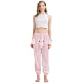 Miniatyrbild 5 av 7: Roliga Elefant Pyjamasbyxor, Söta Tredimensionella Parpyjamasbyxor pink M