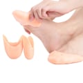 Miniatyrbillede 2 af 6: Professionelle Ballet Slippers Dansesko Ballet Pointe Sko med Tåpudebeskytter Red 41