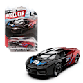 Pikkukuva 1 / 6: Valettuauto Ford V8 Racing -urheiluauton malli Black Red