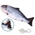Pikkukuva 1 / 4: Kissan ja Koiran Leikkikalakalat USB-Lataus Sähköinen Liikkuva Simuloitu Kala fish2