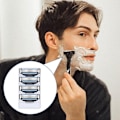 Miniatyrbilde 8 av 8: 4 stk barberblader for Mach 3 barbermaskiner for menn