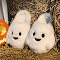 Miniatyrbilde 4 av 11: Halloween Spøkelsesfladdermus Design Dame Vintertøfler 40-41