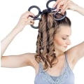 Miniatyrbild 1 av 7: Värmefri Kranslocktång Lazy Sleep Curl Set 5 Rings