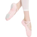 Miniatyrbillede 4 af 4: Ballet Sko til Piger - Toddler Ballet Slippers Dansesko til Børn Red 22