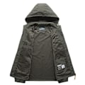 Miniatyrbild 4 av 10: Herrar Crew Hooded Midlayer Jacka green M