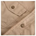 Miniatyrbillede 3 af 5: Mænds Vinterjakke Varmt Fleeceforet Frakke Light Khaki 4XL
