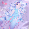 Miniatyrbilde 4 av 7: Jente-badeantrekk med lang erme, mermaid-design og rynker, UV-beskyttelse Color 4 4XL