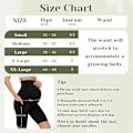 Miniatyrbilde 5 av 5: Sorte Gravide Leggings for Kvinner white XL