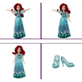 Miniatyrbild 2 av 3: Prinsessdockor, Snövit poserbar modedocka ARIEL