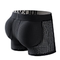Miniatyrbild 3 av 5: Herrunderkläder Boxer Mesh Herrunderkläder med vadderade höftkuddar Black L