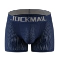 Miniatyrbild 2 av 5: Herrunderkläder Boxer Mesh Herrunderkläder med vadderade underkläder med höftkuddar Dark Blue 2XL