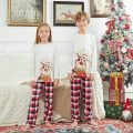 Miniatyrbilde 7 av 8: Julepyjamas for hele familien - Matchende sett for jul Kids 6T