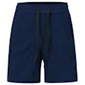 Pikkukuva 4 / 5: Miesten 2-osainen 80- ja 90-luvun samettitrenssipuvut, rento lyhythihainen samettipuserosetti Navy Blue XL
