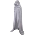Miniatyrbilde 5 av 9: Unisex hettekappe, Halloween-kappe for cosplay white 140cm without hat