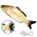 Pikkukuva 1 / 4: Kissan ja Koiran Leikkikalakalat USB-Lataus Sähköinen Liikkuva Simuloitu Kala fish4