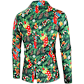 Pikkukuva 3 / 5: Miesten Jouluasu 2-osainen Joulujuhla Tuxedo-puku green 4XL