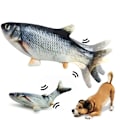 Pikkukuva 1 / 4: Kissan ja Koiran Leikkikalakalat USB-Lataus Sähköinen Liikkuva Simuloitu Kala fish5