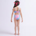 Miniatyrbillede 5 af 6: Havfruehaler med Bikini til Piger Havfruebadedragt til Børn, Uden Monofin 140cm