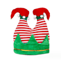 Miniatyrbilde 1 av 6: Julehatt med Santa og Elf-bukser for julefestkostymer style1