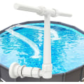 Miniatyrbillede 1 af 6: Poolspringvand til Overjordiske & Nedgravede Pools, Dobbelt Sprøjt Vandfaldsspringvand 4PCS