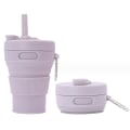 Pikkukuva 1 / 6: Kasaannetta matkakupillinen 450ml Uusiokäyttöinen taskupullo Purple