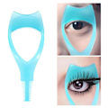 Miniatyrbilde 1 av 7: Plastapplikatorbørste 3 i 1 Nyhet Mascara Guide Multifunksjonell Styling blue