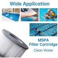 Miniatyrbild 5 av 5: 8 st Mspa Pool Hot Tub Spa Filter Cartridges, Swimming Pool Filter Replace Cartridge 6PCS