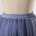 Miniatyrbillede 5 af 6: Dame Bryllup Lang Maxi Puffy Tyl Nederdel blue M