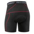 Miniatyrbild 2 av 5: Herrcykelbyxor 3D-vadderade MTB cykelbyxor andningsbara Black-Red S