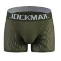 Miniatyrbild 2 av 5: Herrunderkläder Boxershorts Mesh Herrunderkläder med vadderade höftkuddar Army Green M