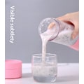 Miniatyrbilde 6 av 8: Bærbar Fruktjuiceblender Personlig Elektrisk Mini-flaske Hjem USB 6 Blader pink