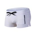 Miniatyrbilde 2 av 4: Sexy Badebukser for Menn - Hurtigtørkende Strandshorts white S