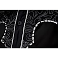 Pikkukuva 4 / 5: Miesten rento pitkähihainen napitettu paita, jossa on brodeeraus Black 3 XL