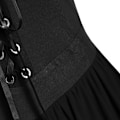 Pikkukuva 3 / 5: Halloween-asu Naisten Goottilainen Mekko Aikuisten Vampyyrimekko black XL