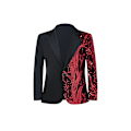 Miniatyrbillede 2 af 9: Drengenes Blazer Slim Fit Suitjakke Formel Smokingjakke red 16
