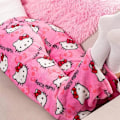 Pikkukuva 5 / 8: Anime-pajamahousut, kokopainatus, naisille pink L