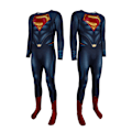 Pikkukuva 2 / 8: Aikuisen Superman-asu, lihaksikas rintaosa ja viitta 170