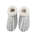 Miniatyrbillede 1 af 3: Sutskoks Vinter Stopper Sokker Lysende Skelet Sko grey M(38-39)