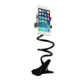 Multi-Vinkel Telefon Tablet Stand til Seng Skrivebord med Lang Fleksibel Arm Black