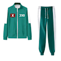 Miniatyrbillede 1 af 2: Squid Game 2 No. 456 Cosplay Kostume Sweatshirt 390 XXS